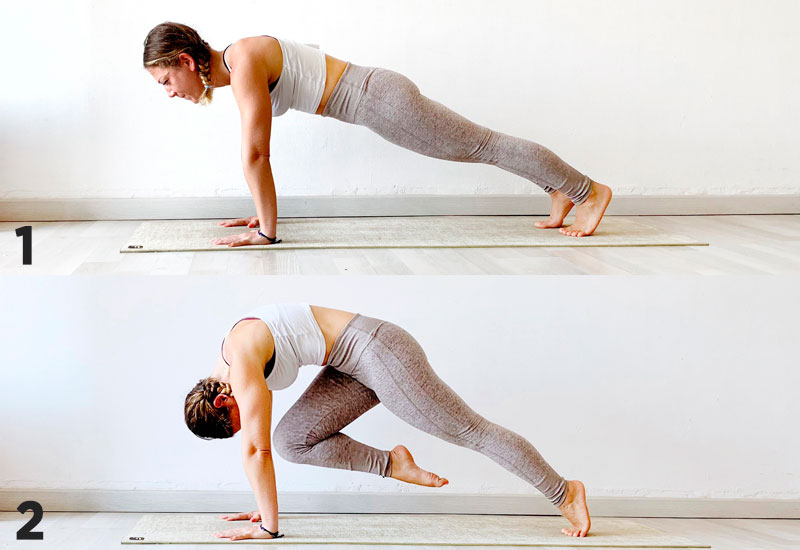 posturas de yoga dandasana