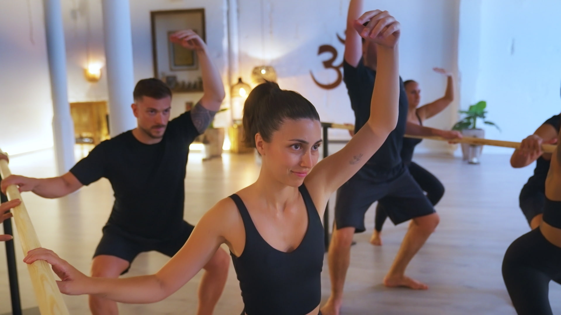 Barre para complementar las clases de yoga